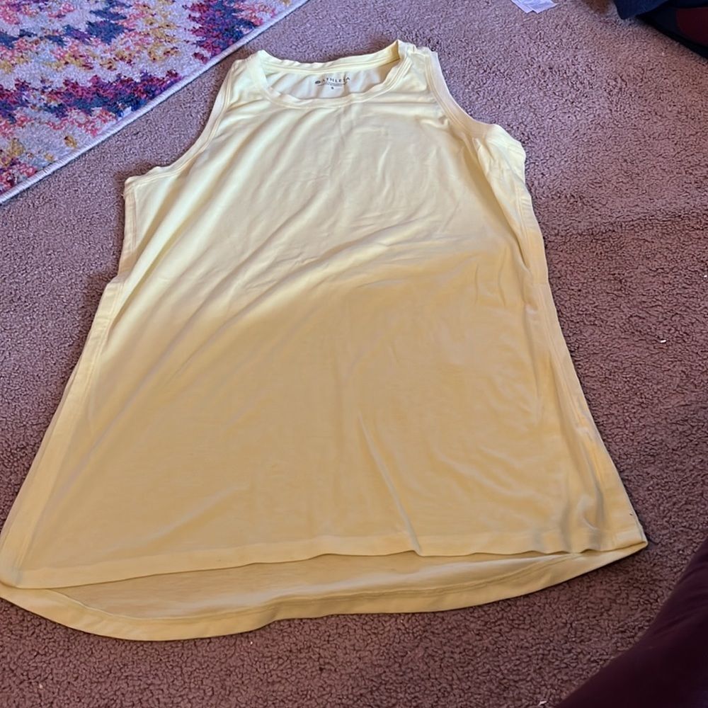 Athleta small yellow tank top - Picture 2 of 5